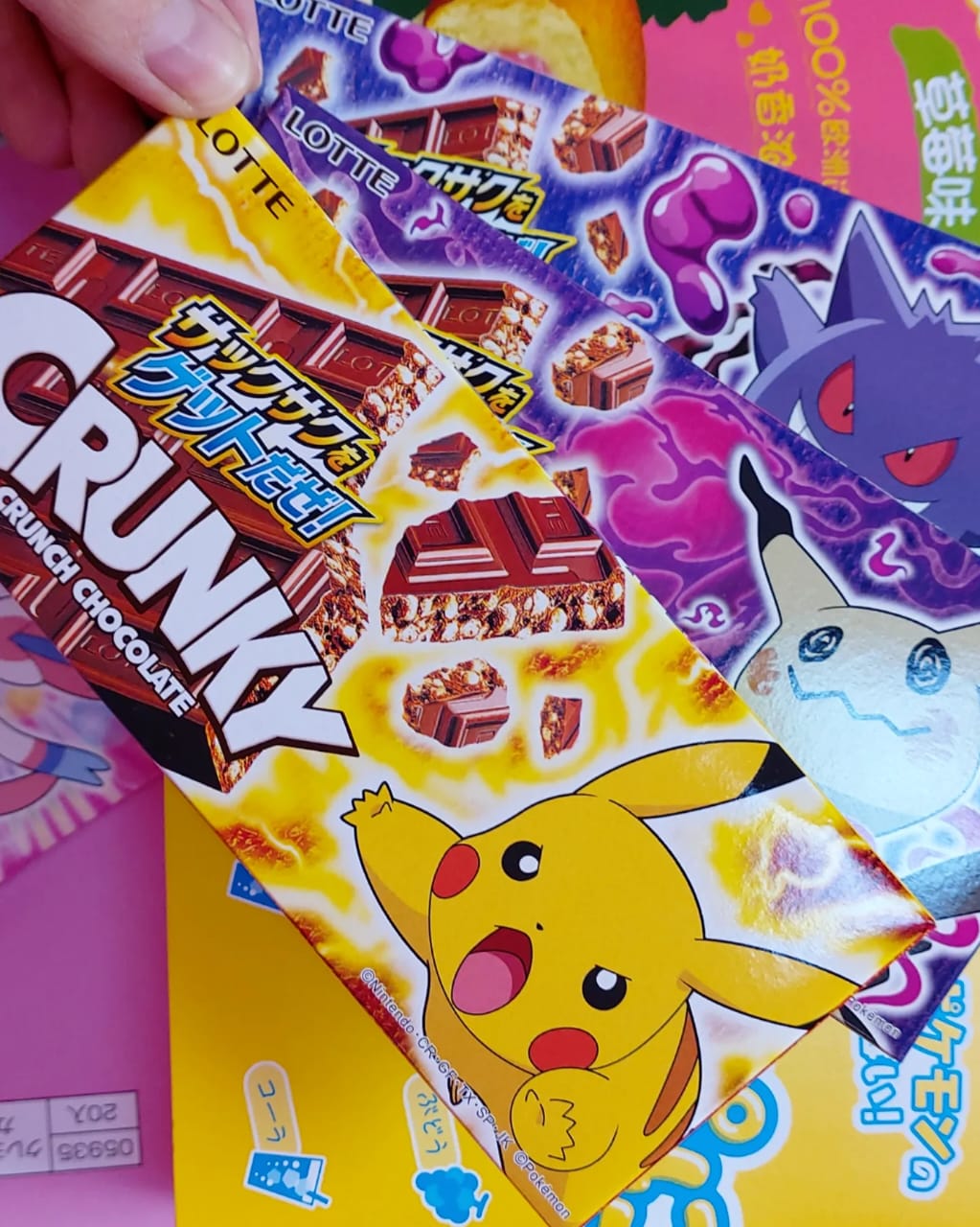 Barra de Chocolate Crunky Pokemon